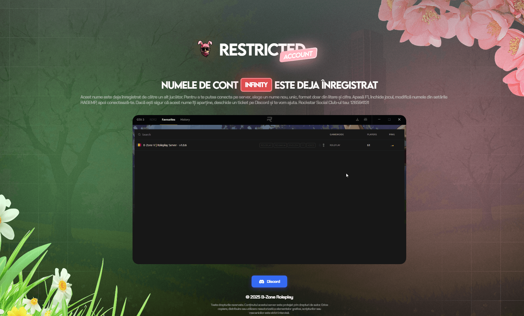 Problema Social Club ID